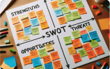 Market SWOT template preview